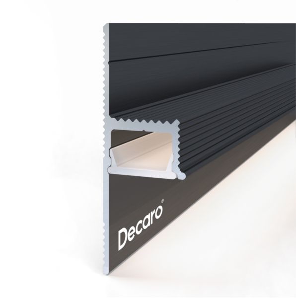 Универсальный профиль Черный матовый D002