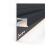 Универсальный профиль Черный матовый D002