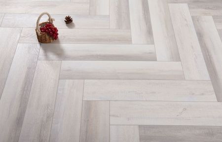 Кварц виниловое покрытие Stone Floor Елочка Дуб Ланкастер 30605 HP
