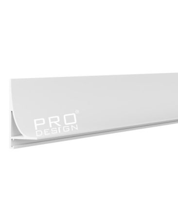 Плинтус Pro Design Corner L 584 Белый муар
