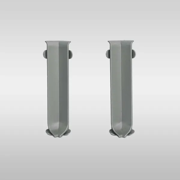 Угол алюминиевый внутренний  L-образный серебро