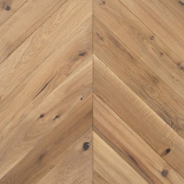 Инженерная доска Tarwood Французская Ёлочка Дуб Слоновая кость 45°