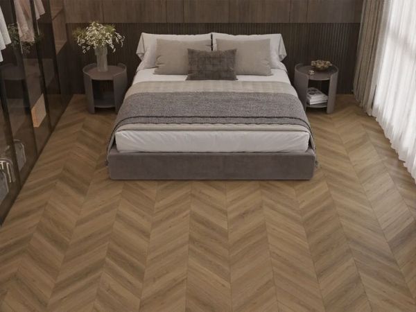 Ламинат Alpine Floor Chevron Art Дуб Тибет LF109-07 французская елка 550×112×12