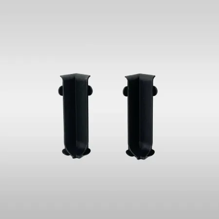 Угол алюминиевый внутренний  L-образный Черный