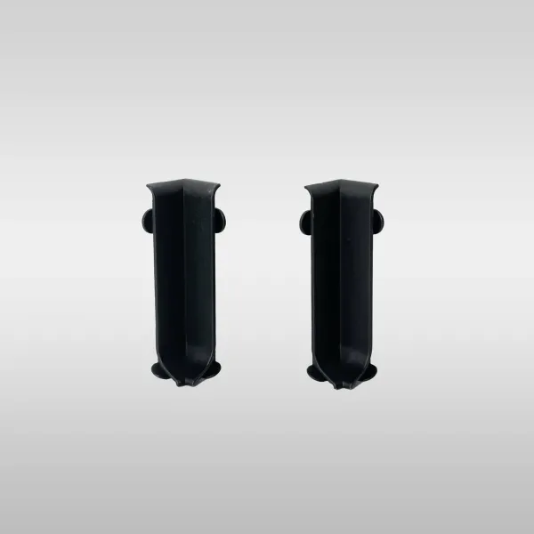 Угол алюминиевый внутренний  L-образный Черный