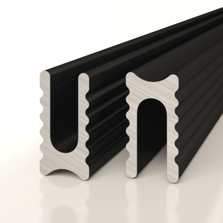 Разделительный профиль D009 анодированный бронзовый