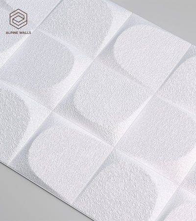 Стеновая панель под покраску Alpine Walls Geometrium  ECOGR0203W  1200*600*25