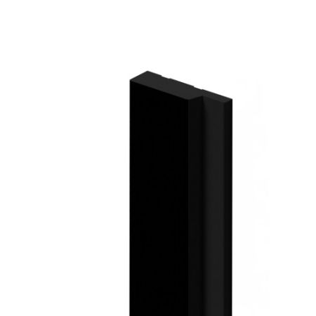 Финишный молдинг Hiwood LF124A BK 2700×42×12