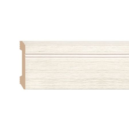 Плинтус Decomaster Дуб белый D105-70 2400×107×12