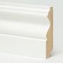 Плинтус Evrowood МДФ Белый PN 070 2000×89×18