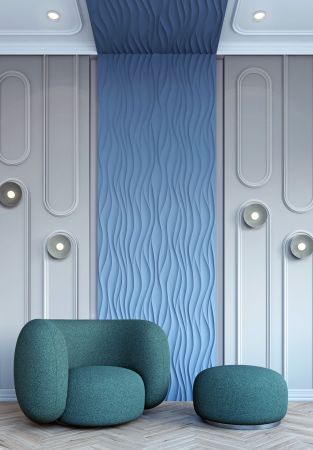 Стеновая панель под покраску Bello Deco СП 13 500×500×15