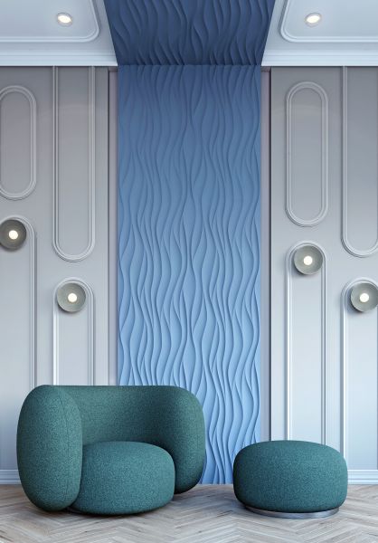 Стеновая панель под покраску Bello Deco СП 13 500×500×15