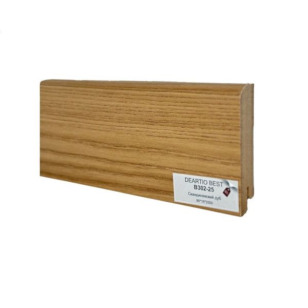 Плинтус DeARTIO B302-25 скандинавский дуб Deartio Best