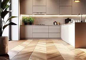 Напольное покрытие для кухни