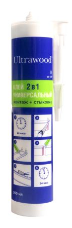 Клей ULTRAWOOD универсальный 2в1 260 мл