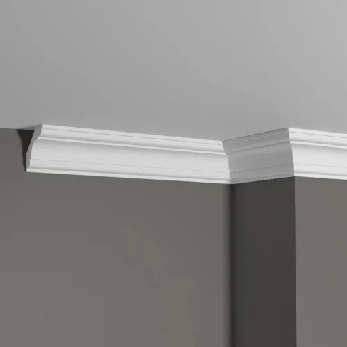 Потолочный плинтус под покраску Decor-Dizayn DD05 2000×49×49
