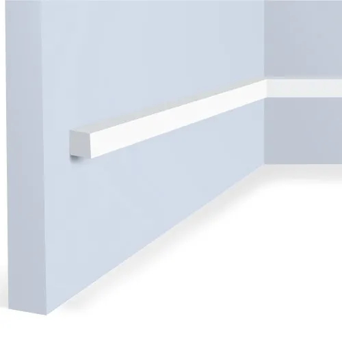 Молдинг из полистирола под покраску Hiwood D15V1 2000×15×15