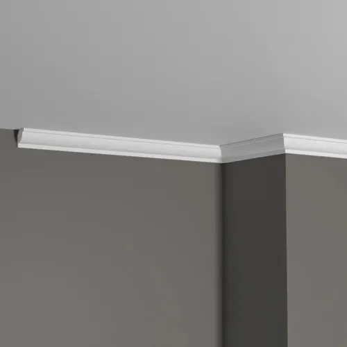 Потолочный плинтус под покраску Decor-Dizayn DD38 2000×20×20