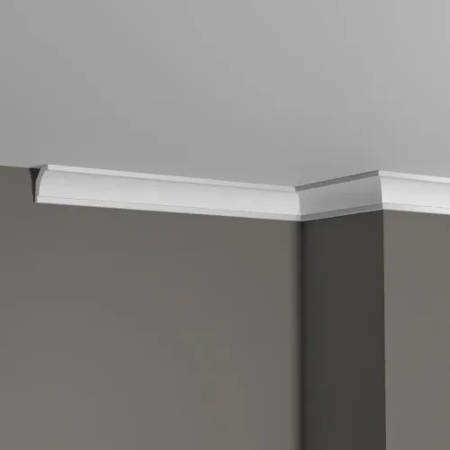 Потолочный плинтус под покраску Decor-Dizayn DD37 2000×30×30