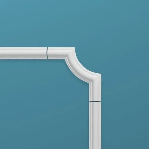 Угловой элемент к молдингу под покраску Перфект Плюс P35-1 115×115×12