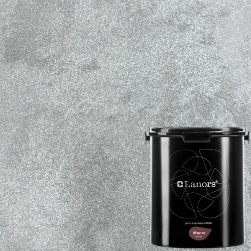 Штукатурка декоративная Lanors Monro Silver MS_079 3 кг