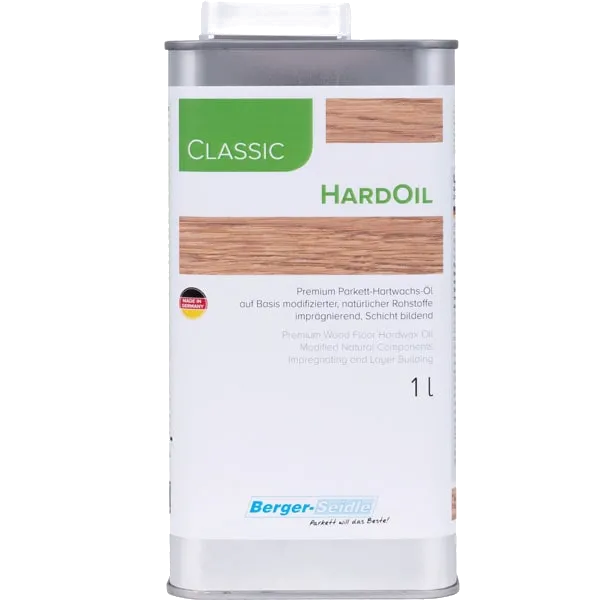 Масло с твердым воском «Berger Classic Hard Oil Extra» 1л