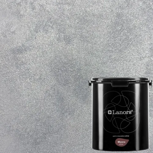 Штукатурка декоративная Lanors Monro Silver MS_058 3 кг