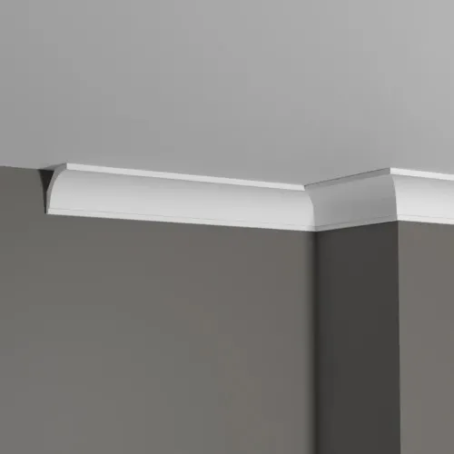 Потолочный плинтус под покраску Decor-Dizayn DD13 2000×48×40