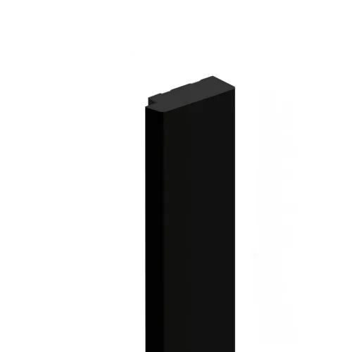 Финишный молдинг Hiwood LF124B BK 2700×31×12 Финишный молдинг Hiwood LF124B BK 2700×31×12