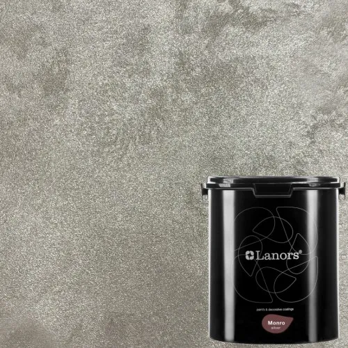 Штукатурка декоративная Lanors Monro Silver MS_087 3 кг