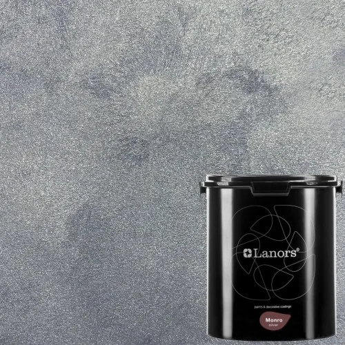 Штукатурка декоративная Lanors Monro Silver MS_059 3 кг