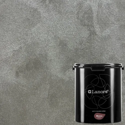 Штукатурка декоративная Lanors Monro Silver MS_097 3 кг