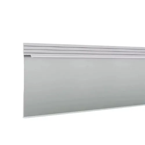 Плинтус алюминиевый скрытый с подсветкой Laconistiq Regular 41-100-300 без покрытия 3000×80×13