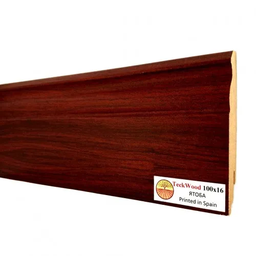 Плинтус МДФ ламинированный TeckWood Ятоба 2150×100×16