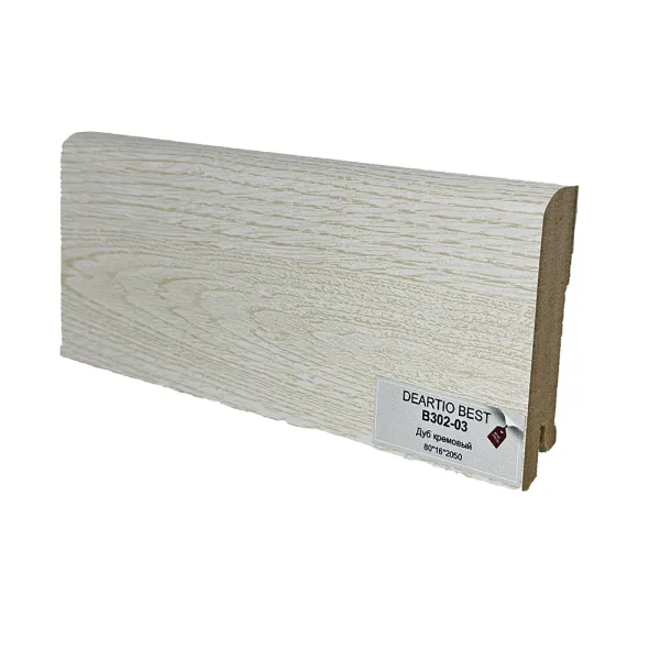 Плинтус DeARTIO B302-03 дуб кремовый Deartio Best Плинтус DeARTIO B302-03 дуб кремовый Deartio Best
