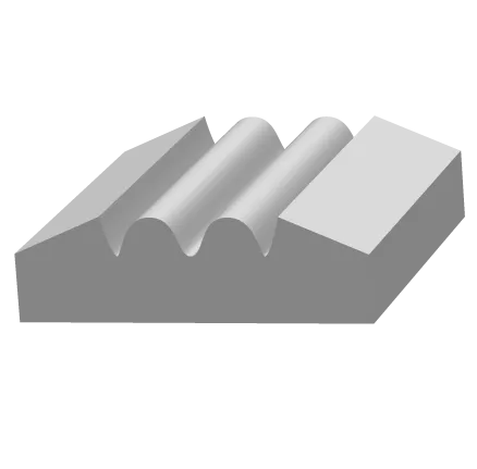 Молдинг Ultrawood U 011 (2200 х 31 х 9)