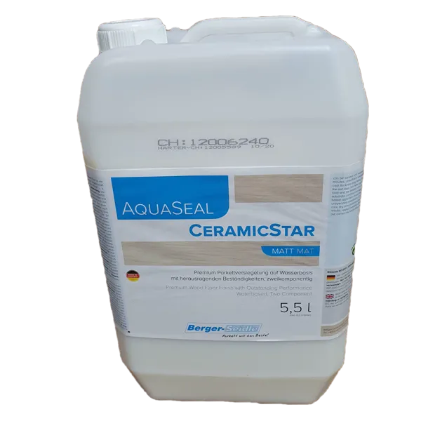Лак Aqua-Seal CeramicStar Двухкомпонентный полиуретановый лак 5,5л