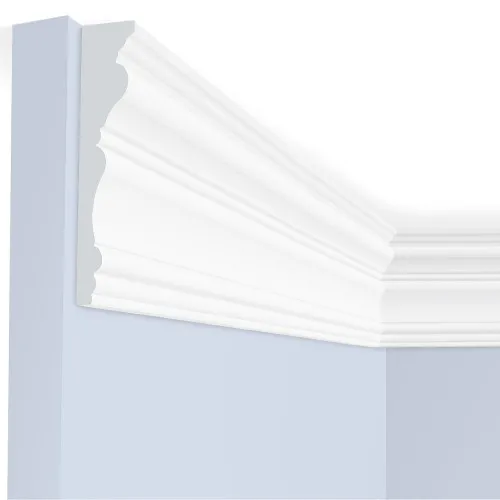 Потолочный плинтус под покраску Hiwood L1502 2000×36×180