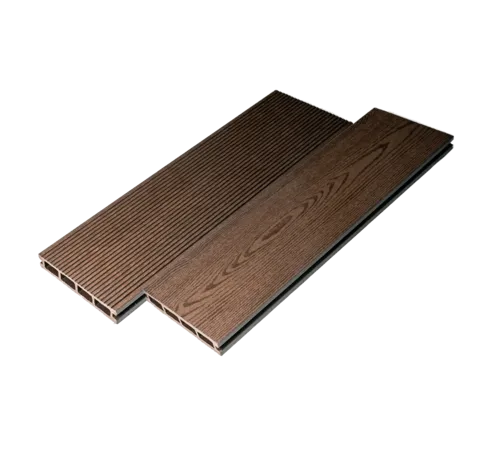 Террасная доска TimberTex Classic темно-коричневая 24*146