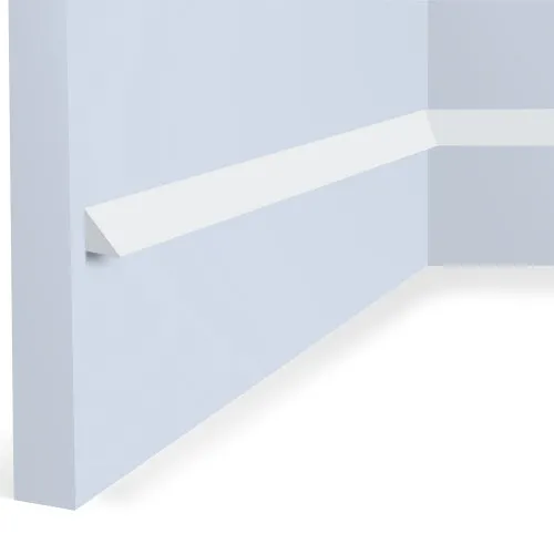Молдинг из полистирола под покраску Hiwood TR15 2000×15×15