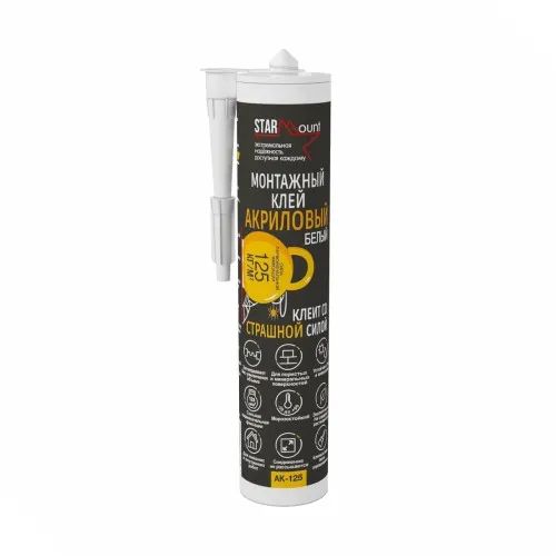 Клей монтажный Decor-Dizayn StarMount AK-125 акриловый 290 мл