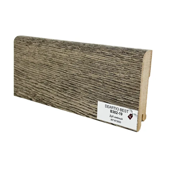 Плинтус DeARTIO B302-19 дуб жженый Плинтус DeARTIO B302-19 дуб жженый