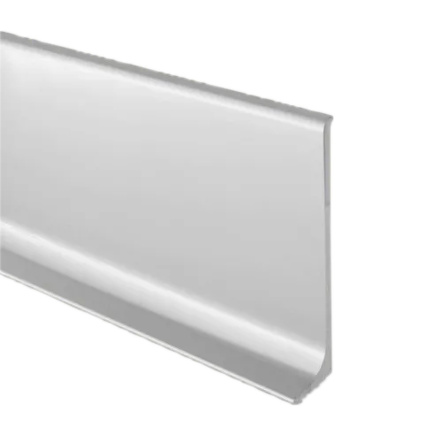 Плинтус Profilpas Metal Line 90/6TSF полированный глянцевый титан