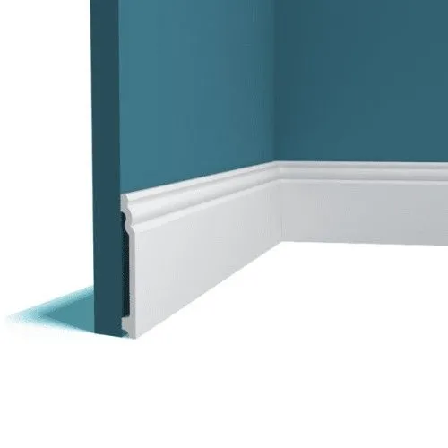 Плинтус под покраску Перфект Плюс P158 2000×130×15