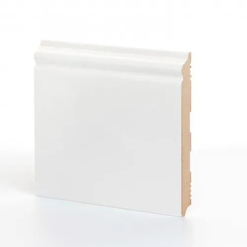 Плинтус МДФ ламинированный Ликорн K-21 белый 2050×165×16 Плинтус МДФ ламинированный Ликорн K-21 белый 2050×165×16