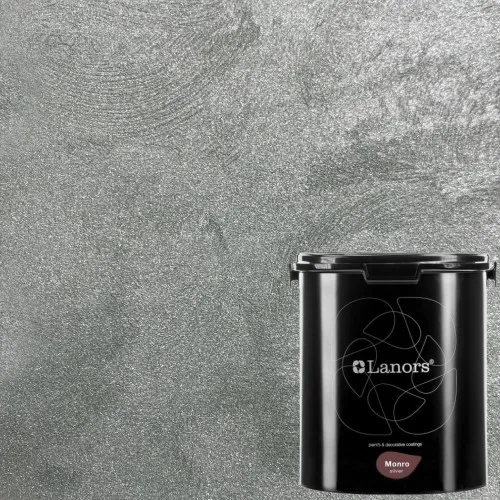 Штукатурка декоративная Lanors Monro Silver MS_028 3 кг
