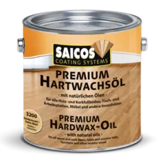 Premium Hartwachsol 3200 шелковисто-матовое Масло с твердым воском  0,75л