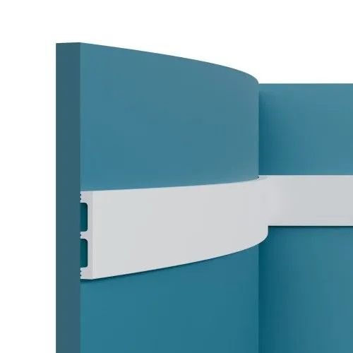 Молдинг под покраску гибкий Перфект Плюс P88F 2000×80×13