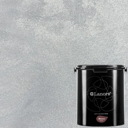 Штукатурка декоративная Lanors Monro Silver MS_062 3 кг