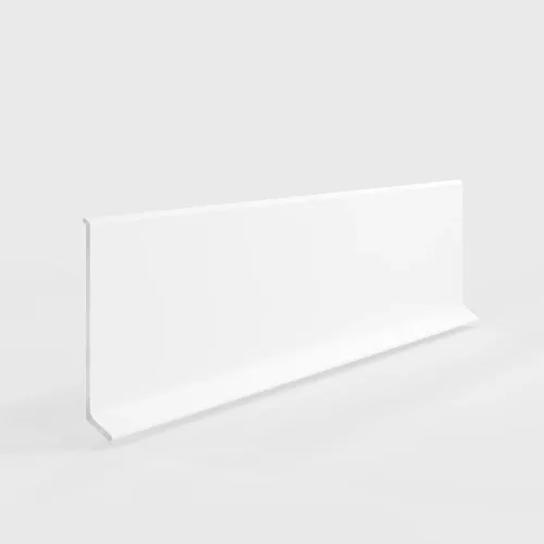 Плинтус алюминиевый Laconistiq Adhesive Белый RAL 9016 60-22-250 матовый 2500×60×10